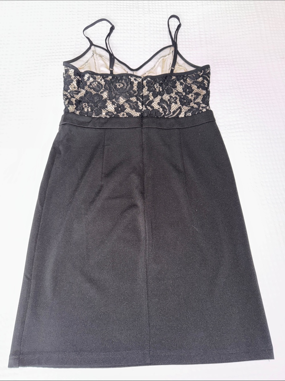 Forever 21 Black Lace-Trim Slip Dress - Picture 3 of 5